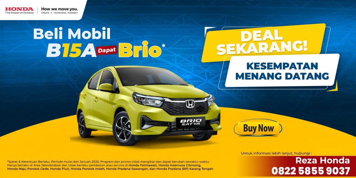 Brio Banner Promo